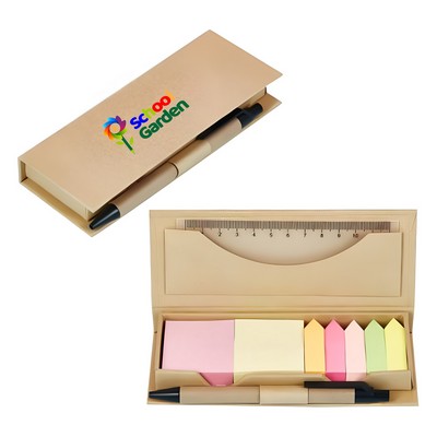 Sticky Notes Set with Ruler