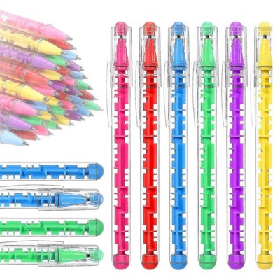 Novelty Colorful Maze Ballpoint Pen