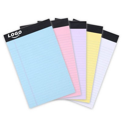 50-Sheet A5 Lined Notepad Easy Tear