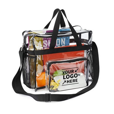 Clear Stadium Tote Bag