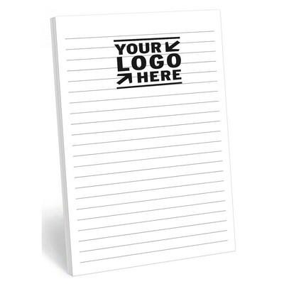 5.5" x 8.5" 50 Sheets Ruled Notepad