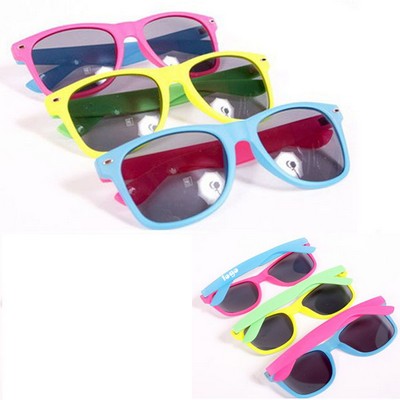 Classic Adult Rubberized Sunglasses with UV400 Lenses