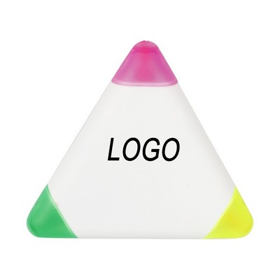 Three Color Triangular Highlighter