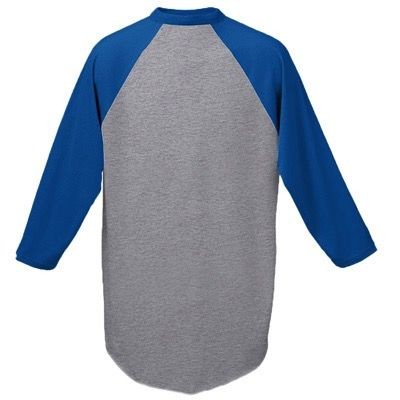 Augusta® Adult 3/4 Raglan Sleeve Baseball Jersey Shirt
