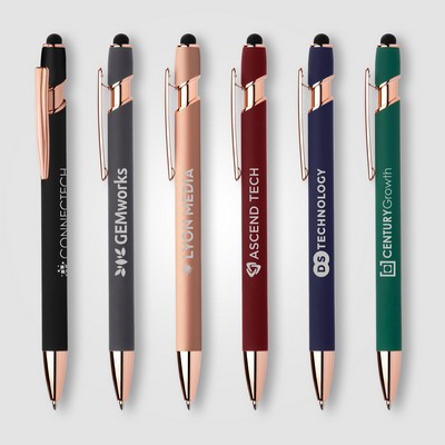 Ellipse Gel Softy Rose Gold w/Stylus - Laser