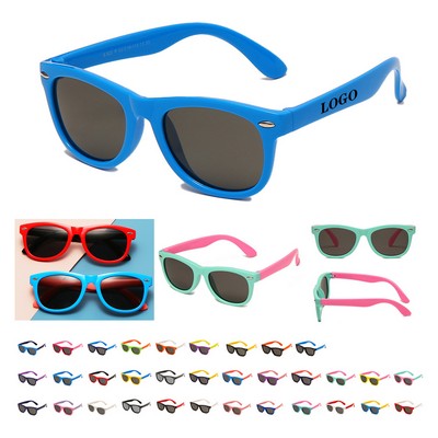 Woodgrain Promotional Sunglasses with Custom Branding