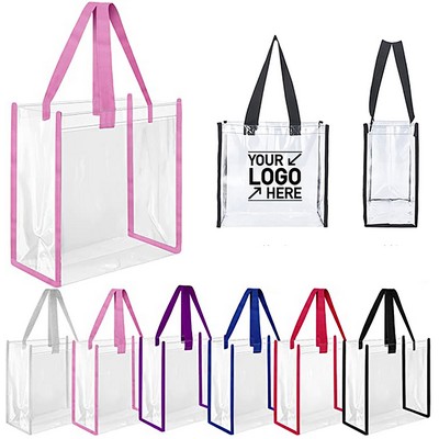 Clear PVC Tote Bag