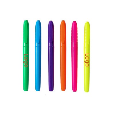 Pocket Highlighters With Narrow Barrel