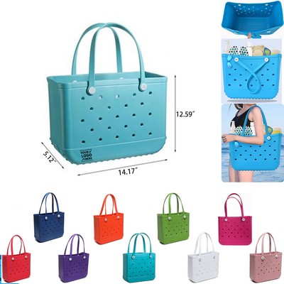 Beach Tote Hole Bag