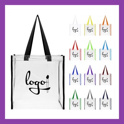 Clear Stadium Tote Bag
