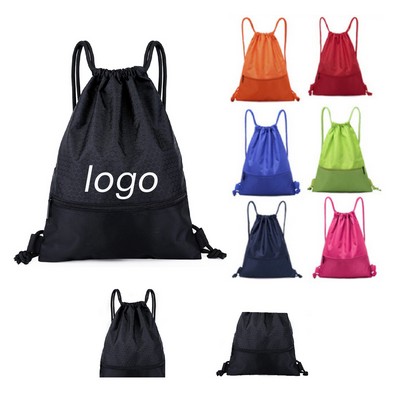 Pocket Drawstring Backpack