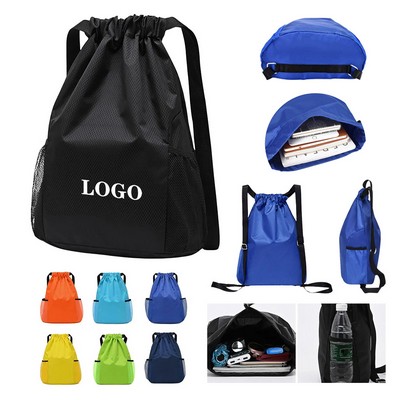 Drawstring Basketball Backpack