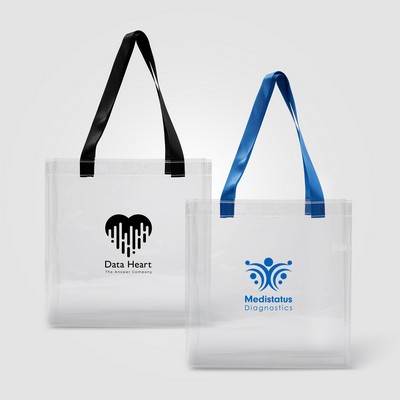 Game Time - Clear TPU Stadium Tote Bag - Silkscreen