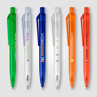 Aqua Click - RPET Recycled Plastic Pen - Full-Color Inkjet