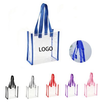 Clear Stadium Security Open Tote Bag