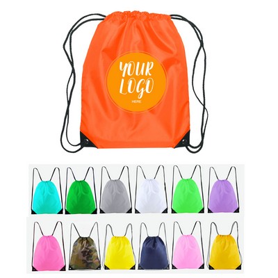 Drawstring Backpack String Bags