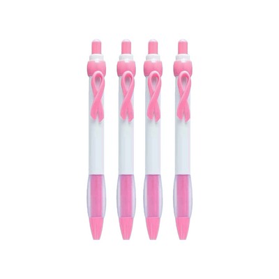 Pink Ribbon Breast Cancer Awareness Pen