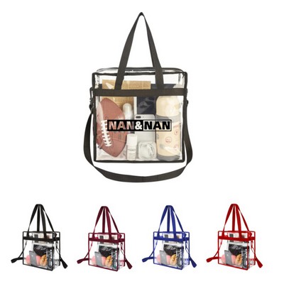 Waterproof Clear PVC Tote Bag