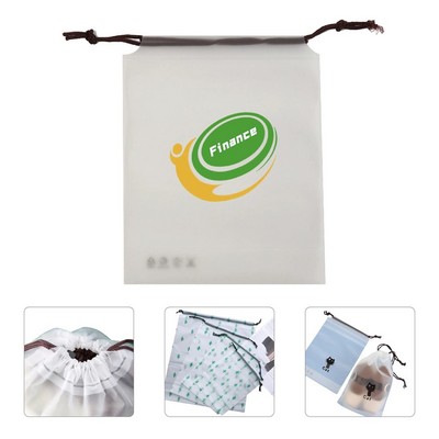 EVA Frosted Drawstring Tote Bag