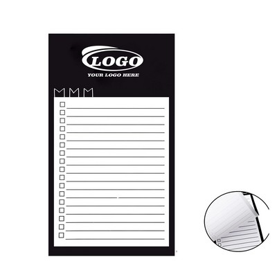 Magnetic To-Do List Notepad with Checkboxes