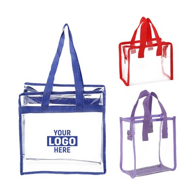 Clear Stadium Tote Bag