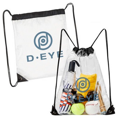 Clear Drawstring Backpack